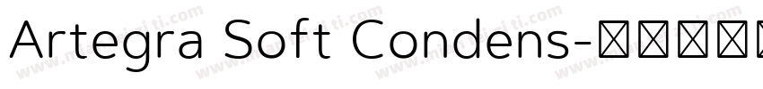 Artegra Soft Condens字体转换